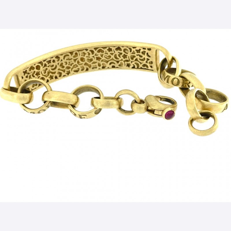 Om Baby Nazaria Gold Bracelet Set Of 2 | Bracelet For Kids | CaratLane
