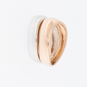ROSE AND WHITE GOLD DOUBLE...