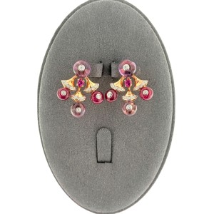 18 kt Rose Gold Earrings...