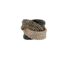 18kt Rose Gold Ligne...